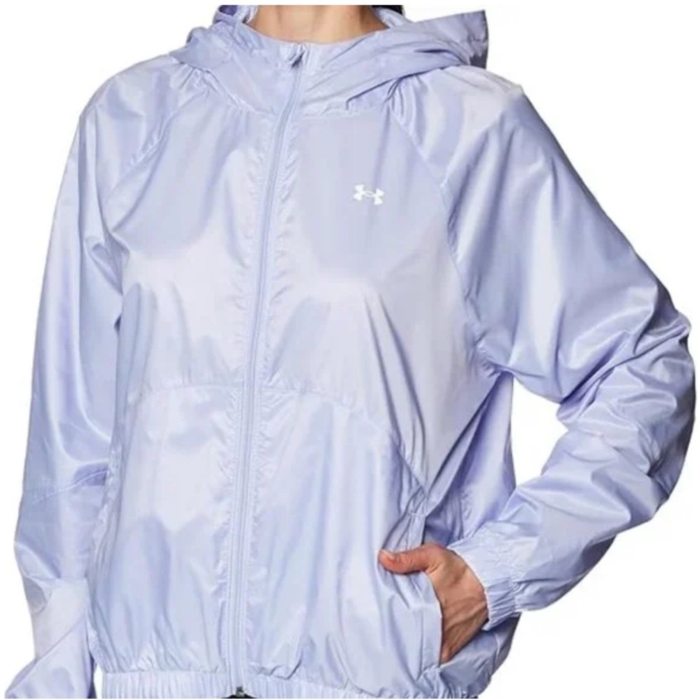 Brand New! Under Armour Rival FullZip Windbreaker Women’s NWT Size Large